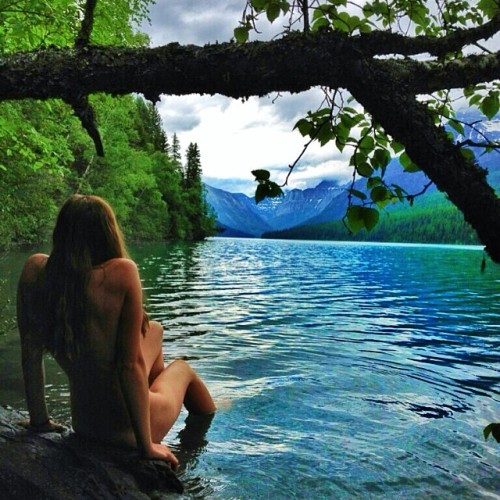 clothesfreeduglas: naturalswimmingspirit:  Mother Nature is naked in all her glory. Man covers her u
