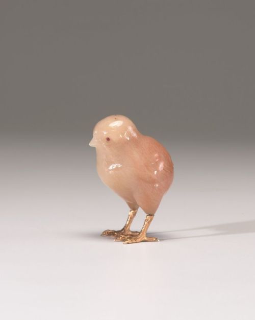 indigobluerose: aleyma: Fabergé, Chick, 1899-1908 (source). I NEVER KNEW ANY OF THEM HATCHED