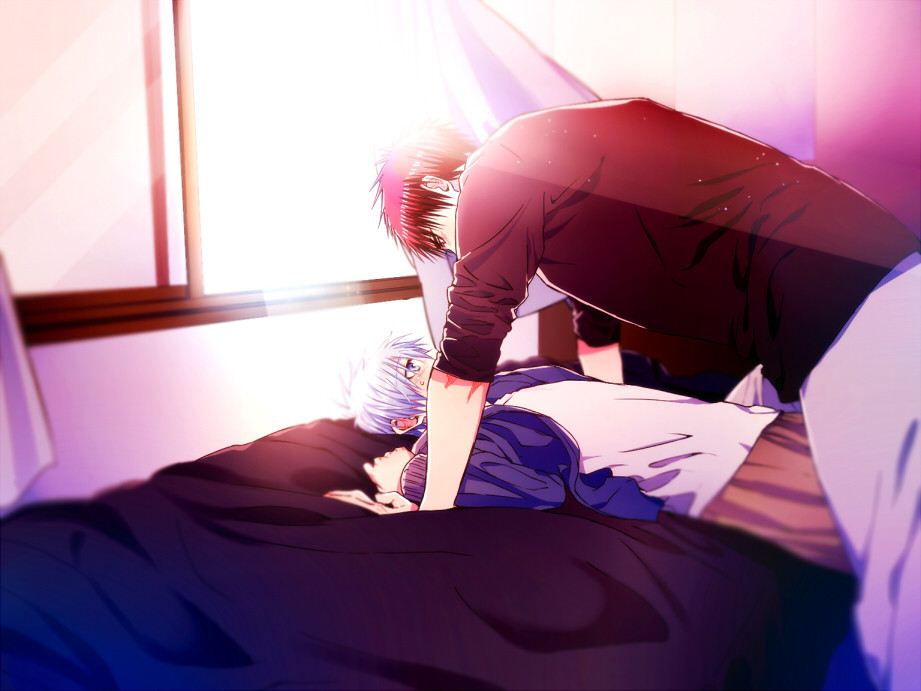 yaoi4nerds:  Kuroko x Kagami from Kuroko no Basuke drawn by にらめんこ