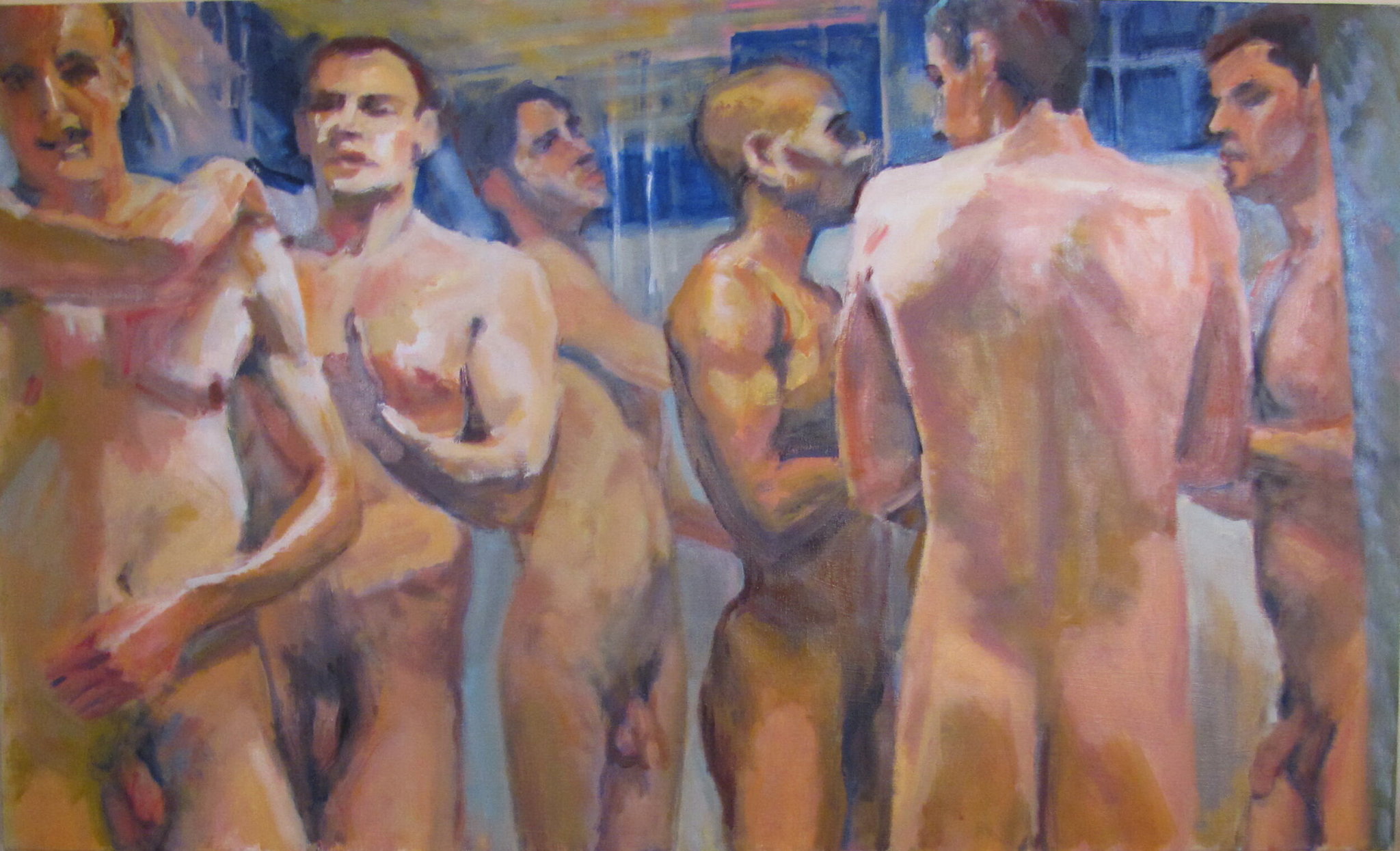 airofsolitude:McWillie Chambers | Six Men Showering
