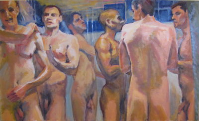 airofsolitude:McWillie Chambers | Six Men Showering