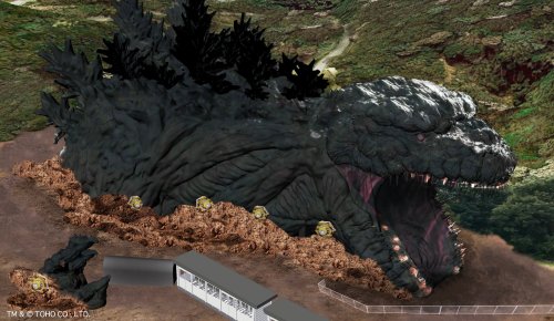 jimpluff:Summer 2020: A “life size” Godzilla attraction will open on Awaji Island i