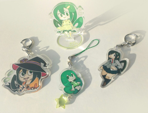 i opened my shop! ✨the last tsuyu is @boratoki‘s art!!reblogs appreciated!!