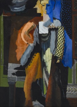 thunderstruck9:Jean Lurçat (French, 1892-1966), Portrait de femme, 1922. Oil on canvas, 100 x 73 cm