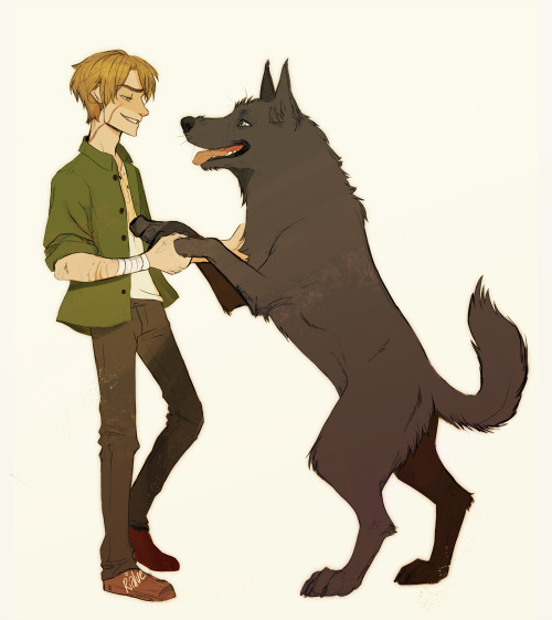 rialve:I love when Sirius turns into Padfoot to cheer up Moony (ෆˊ͈ ु꒳ ूˋ͈ෆ)