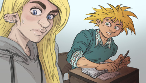 lol I just read this excellent canon-divergent Hey Arnold fanfic “Love Language: Words” where Arnold