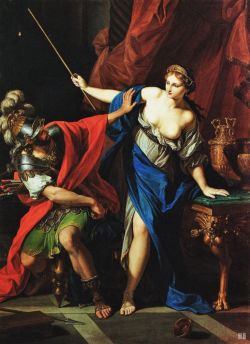 hadrian6:  Circe and Ulysses. 1760-70. Giuseppe Bottani. Italian. 1717-1784. oil on canvas. http://hadrian6.tumblr.com