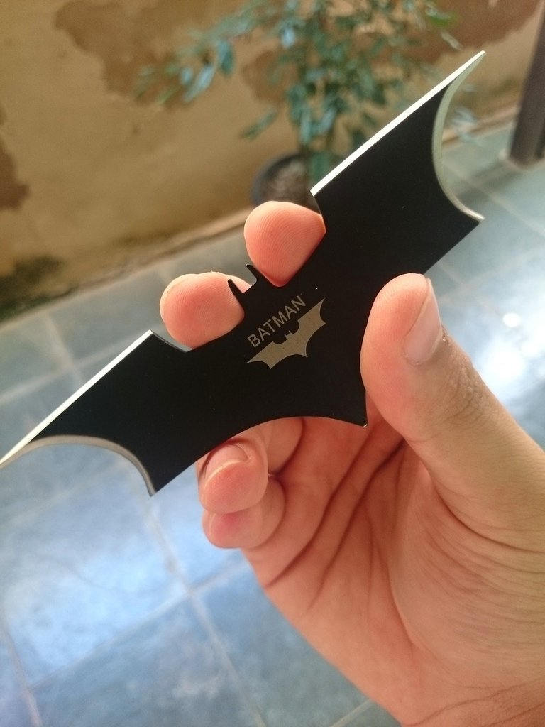 daily-superheroes:  Just got my secret santa gift! It’s heavy and sharpened, got