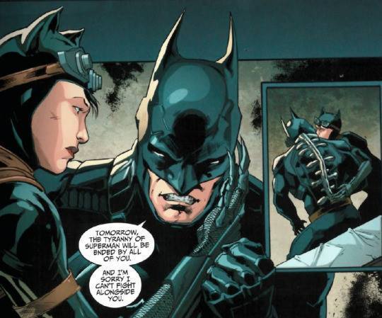 You & Me. Bat & Cat. In the dark. Making sparks. — Every Precious Batman  and Catwoman Moment from...