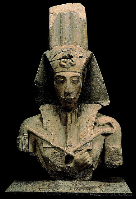 ancientdelirium:  Akhenaten by sergiothirteen on Flickr. 