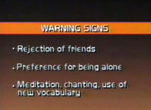 Devil worship ‘warning signs’ from the Geraldo Rivera TV Special “ Exposing Satan&