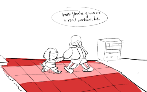 melbert:  i really like the interpretation that frisk is blind  