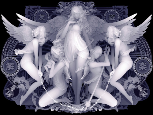 supersonicart:Kazuki Takamatsu’s “Your Wings” at Corey Helford Gallery.Opening on January 16th at Corey Helford Gallery in Los Angeles, California is the absolutely incredible solo exhibition, “Your Wings,” from artist Kazuki Takamatsu.Takamatsu’s