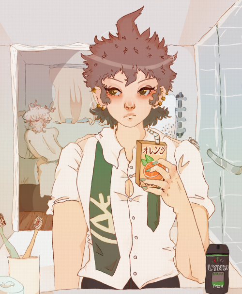hajime,,, would , ,,have that little hole ,, , you get when u wear a shirt wit ,h, big tidies, ,