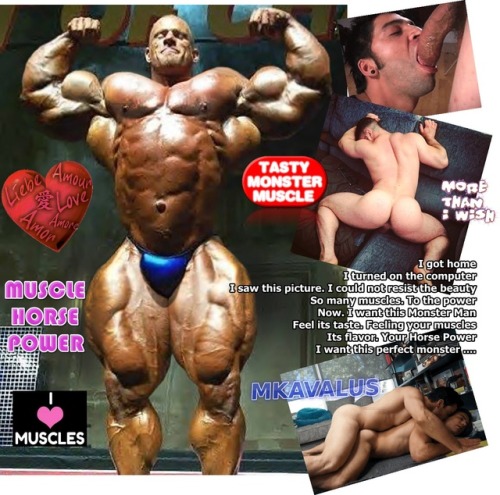 I Got HomeI Turned On The ComputerI Saw This Picture. I Could Not Resist The BeautySo Many Muscles. To