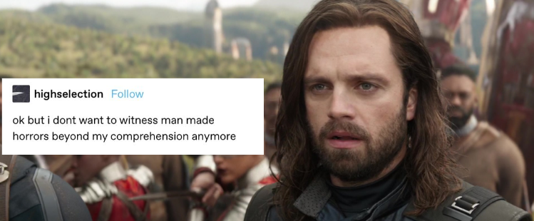 jasontoddsmommyissues:Bucky Barnes as Text Posts 5/?