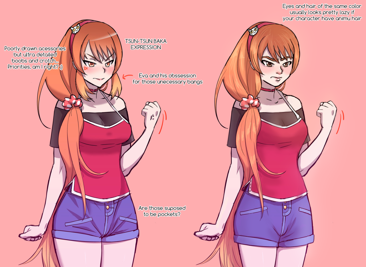 My idea for a Osana Najimi complete redesign : r/Osana