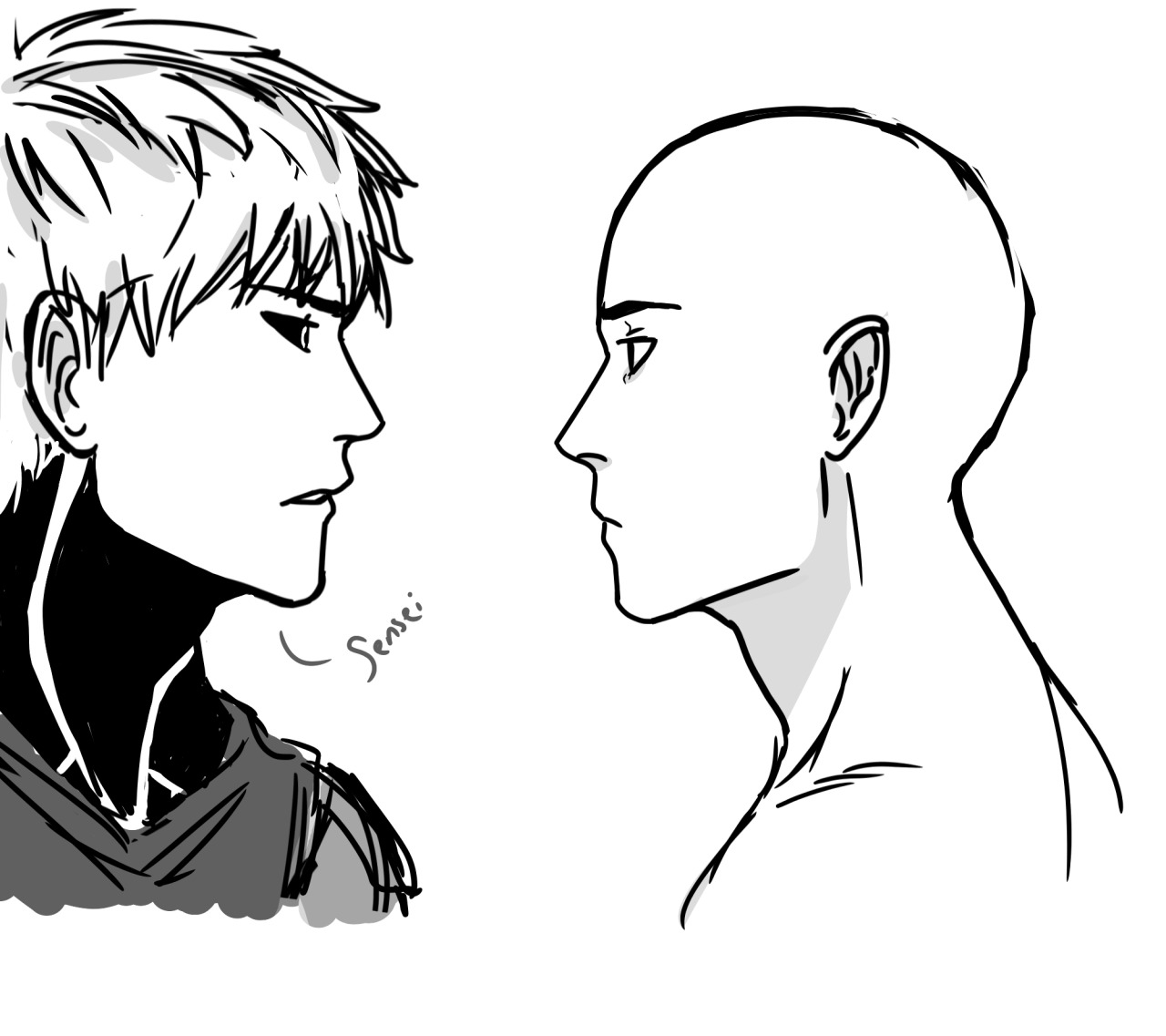 kueekueen-g:  ahhhâ€¦..SaiGenosÂ â™¥ teaching the cyborg a thing or two~