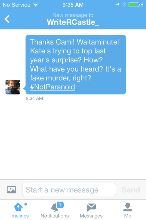 drinkingcastleskoolaid:Haha! This just happened! 