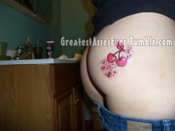 Greatestassesever:  A Friendâ€™S Big Bubble Butt (Fake Tattoo) Please Reblog!