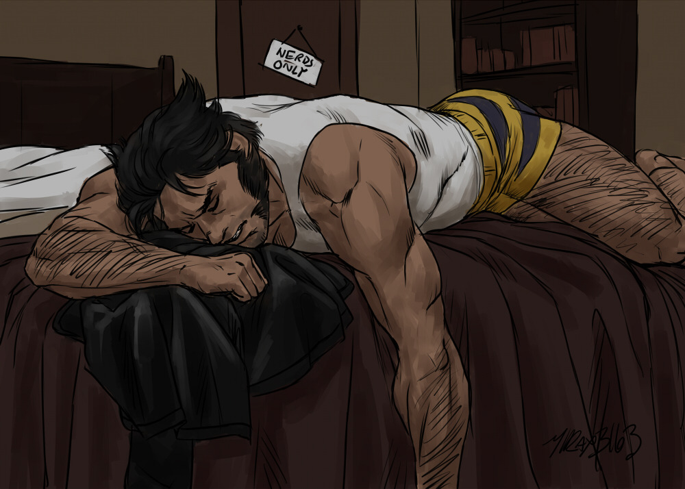 mirax3163:  look at this sleeping nerd trashit looks like only spacehamsters is allowed
