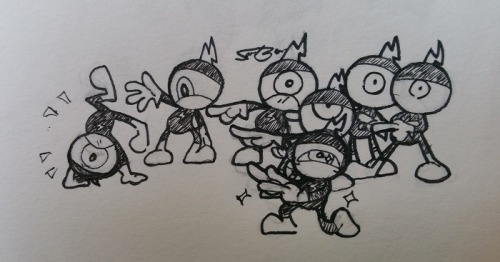 More meme posing watchdogs. This time the “redraw as the crew” variety. (please ignore the guy in fr