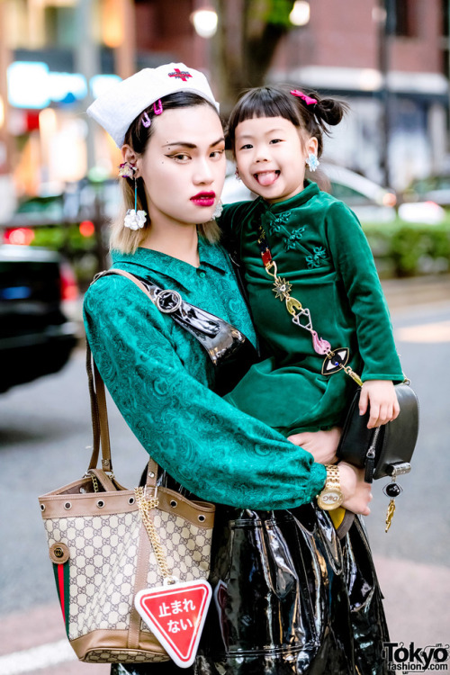 XXX tokyo-fashion:Designer Tsumire and 3-year-old photo