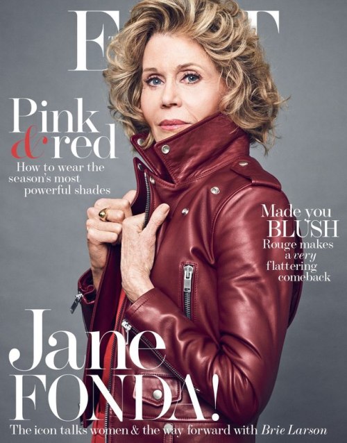 Jane Fonda by Nico Bustos for The Edit, March 2017