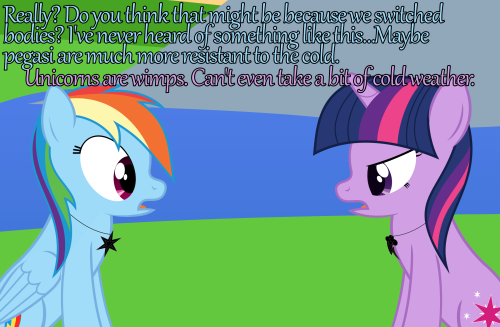 magical-loyalty:[NP26]   What an honor, Twilight is allowed to cuddle with Rainbow.  >w>