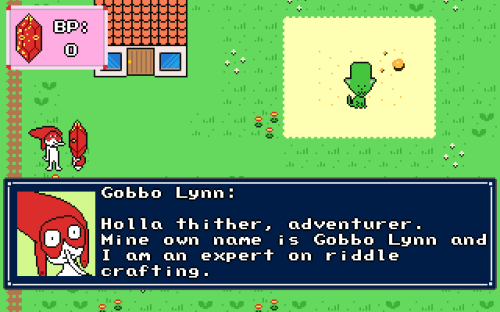 Gobbo Lynn Has Been Added To Ashdopel Town.He Is Silly Little Guy, With A Long Nose And A Long Hat, That