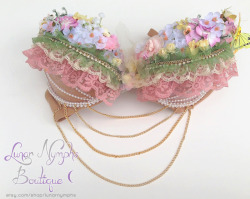 dryadgoddess:  Fairy Blossom Bra 🌸 https://www.etsy.com/listing/158350334/fairy-blossom-bra