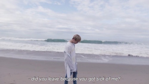 “how can i live as one when i have lost my other half?” — don’t wanna cry, s