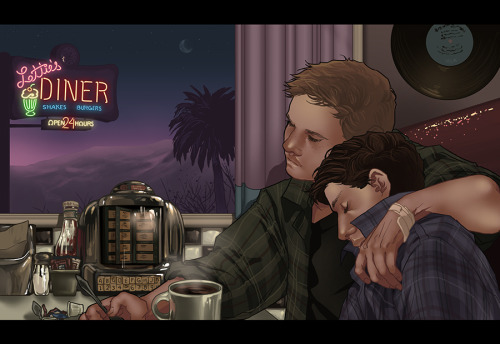 lettiebobettie:Wanted to do some fallen Cas fluff to make me feel better.Started at the beginning of