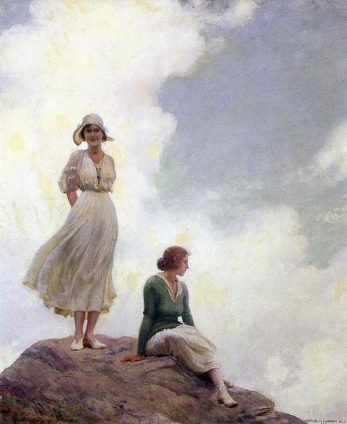 Charles Courtney  Curran - The Boulder (circa 1905)