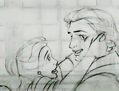 scurviesdisneyblog:  Pencil test | Beast’s Transformation - Beauty and the Beast.