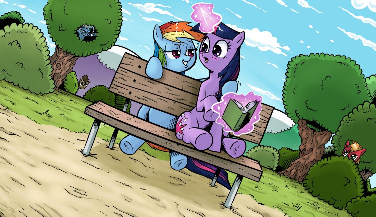 twidashlove:  Reading all by yourself? How about we do something fun together. Source: saturdaymorningproj