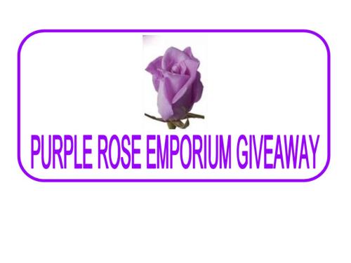 purple-rose-emporium:As promised today is the start of my very first giveaway, to celebrate reaching