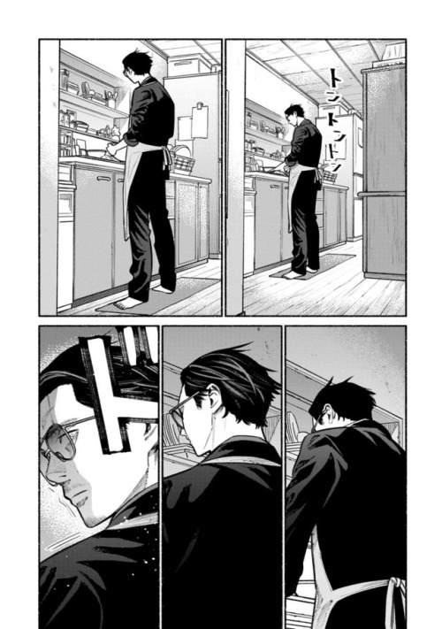 akibadetectives:Gokushufudou: The Way Of The House Husband Chapter 19This time: Tatsu, like any good