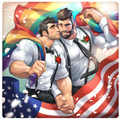 silverjow:    WELL DONE America and Happy Pride ! 