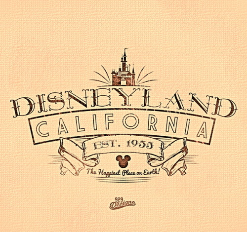 seraphica:Disneyland graphics - by Walt Disney Company Designer Robbie Thiessen [behance]