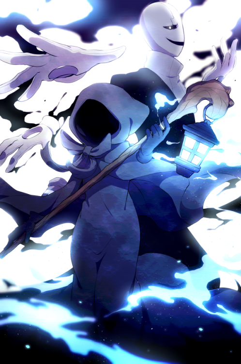 lari-lab:( IF you fight W.D. Gaster &amp; Riverperson ) ※捏造妄想
