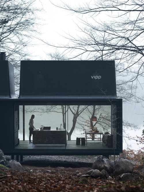 styleandcreate:Vipp Shelter, a 55 sqm fully equipped vacation house that can be placed anywhere - to