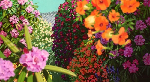 ghibli-collector:  The Floral Art Of Studio Ghibli Pt.2