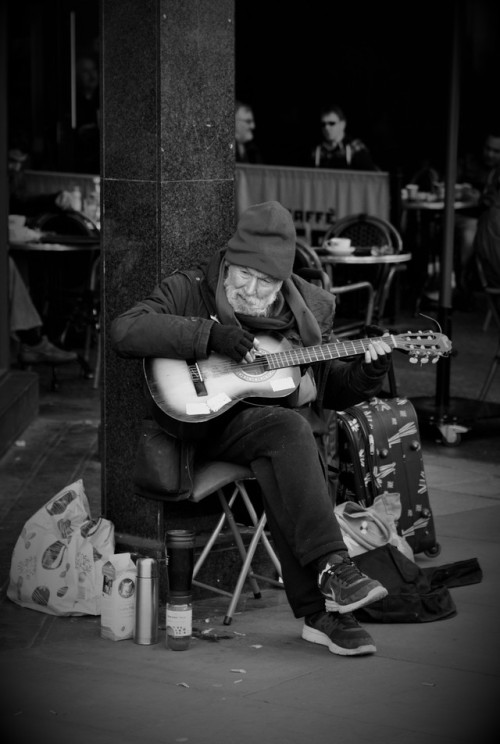 Manchester Busker