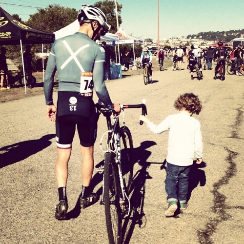 missioncycling: Having NGF, LJF and @olimu cheering me at the race helped me move from a 5th row st