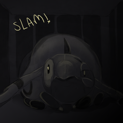Nat: What are you looking so smug about? Remember you're the one in the cage stupid insect…(O