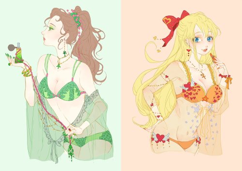 Sailor Moon Lingerie By Soudwrong