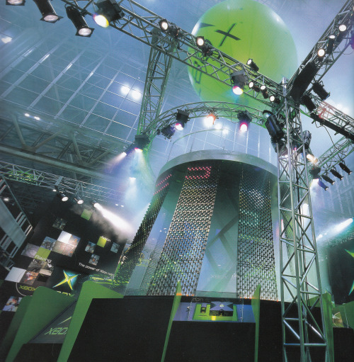 Tokyo Game Show 2001 Spring “XBOX Booth” place: Makuhari, Chiba