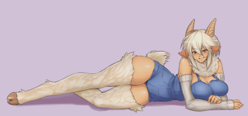 splayta: Big tiddy goat gf