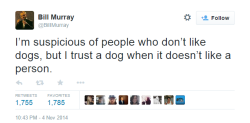 disimba:  No wiser words have been said   every dog i have ever met loves me&hellip;except for my brother’s dog. my mom thinks it’s because i look like someone my dog was around as a puppy who he doesn’t like.it’s really annoying. like excuse